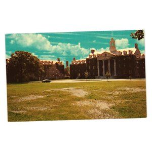 Vintage Postcard University of King's College Halifax Nova Scotia College School